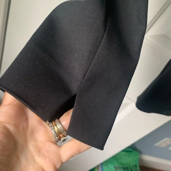 Ted Baker black tapered leg slacks. Like new - Picture 2 of 5